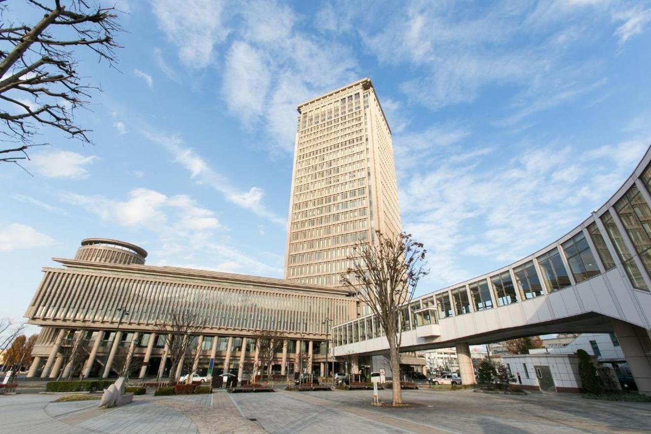 Yamagata Eki Nishiguchi Washington Hotel Buitenkant foto