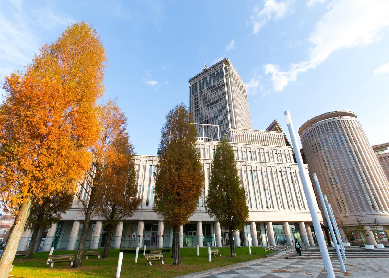 Yamagata Eki Nishiguchi Washington Hotel Buitenkant foto