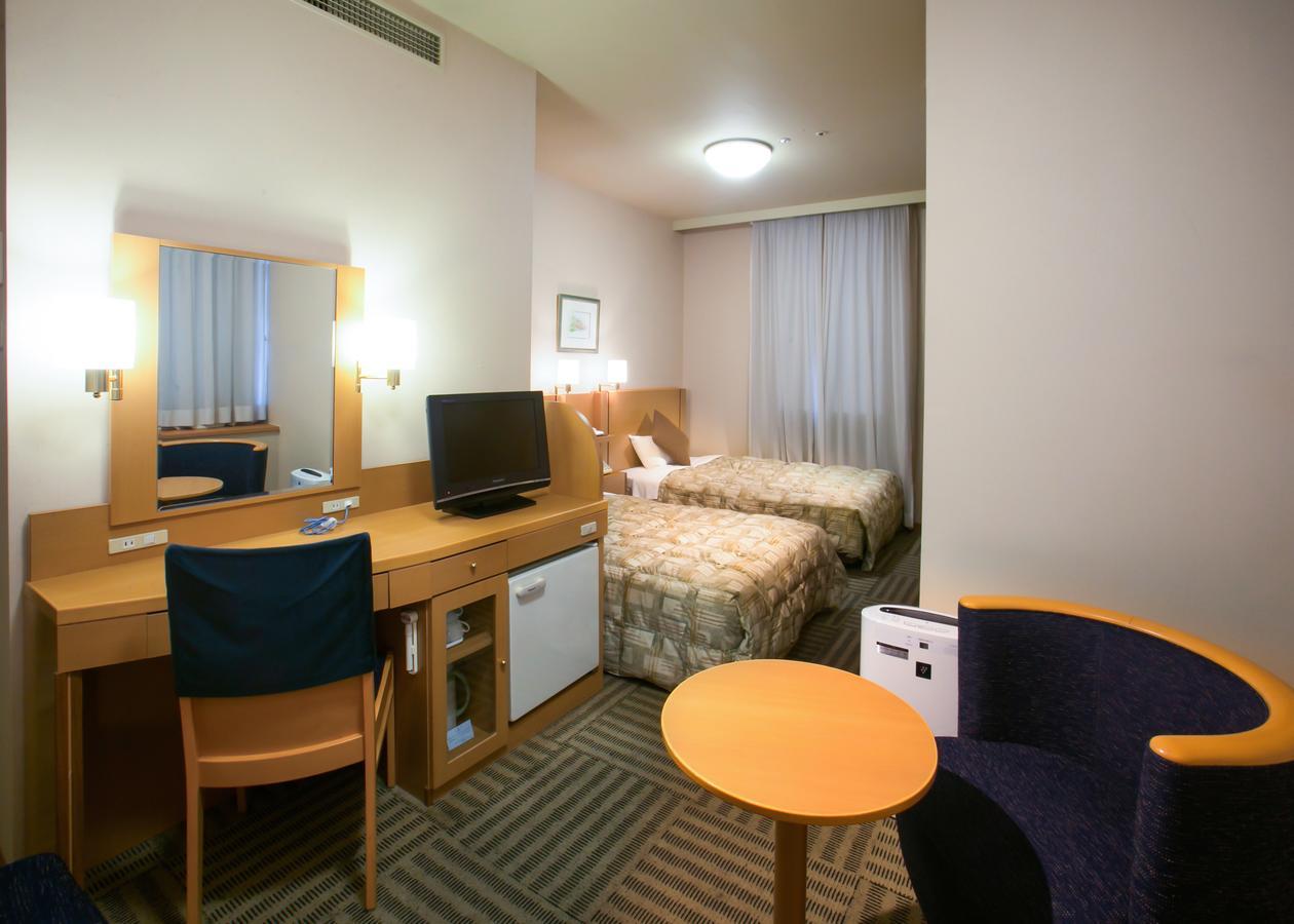 Yamagata Eki Nishiguchi Washington Hotel Buitenkant foto