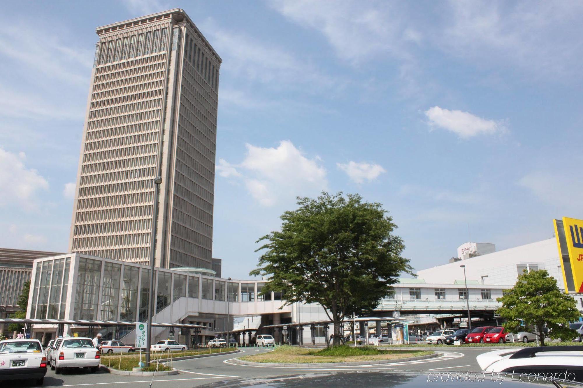 Yamagata Eki Nishiguchi Washington Hotel Buitenkant foto